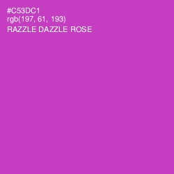#C53DC1 - Razzle Dazzle Rose Color Image
