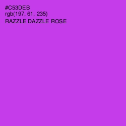 #C53DEB - Razzle Dazzle Rose Color Image