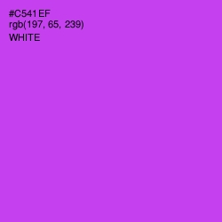 #C541EF - Fuchsia Pink Color Image