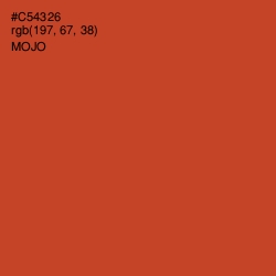 #C54326 - Mojo Color Image