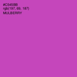 #C545BB - Mulberry Color Image