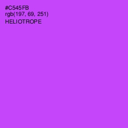 #C545FB - Heliotrope Color Image