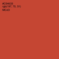 #C54633 - Mojo Color Image