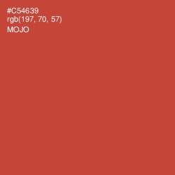 #C54639 - Mojo Color Image