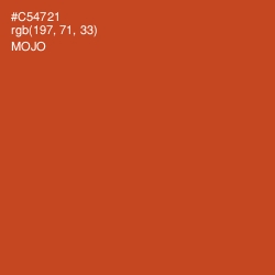 #C54721 - Mojo Color Image