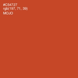 #C54727 - Mojo Color Image