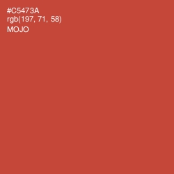 #C5473A - Mojo Color Image