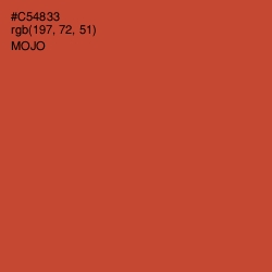 #C54833 - Mojo Color Image