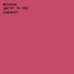 #C54A69 - Cabaret Color Image