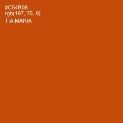 #C54B08 - Tia Maria Color Image