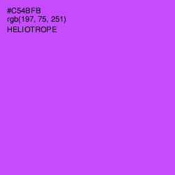 #C54BFB - Heliotrope Color Image