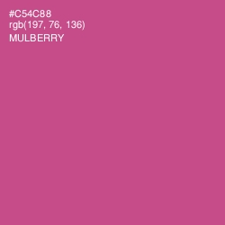 #C54C88 - Mulberry Color Image