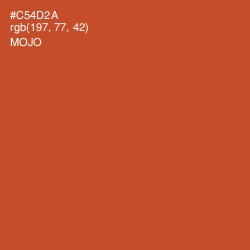 #C54D2A - Mojo Color Image