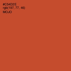 #C54D2E - Mojo Color Image