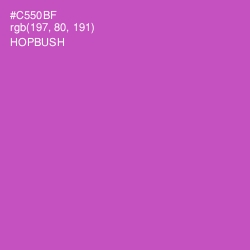 #C550BF - Hopbush Color Image