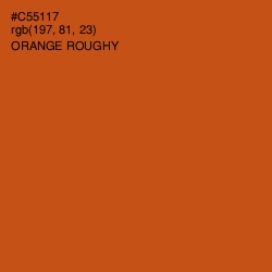 #C55117 - Orange Roughy Color Image