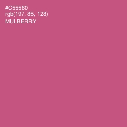 #C55580 - Mulberry Color Image