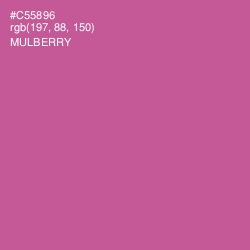 #C55896 - Mulberry Color Image