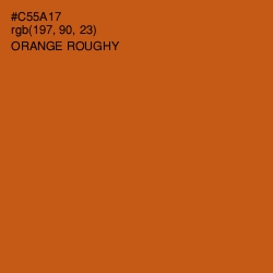 #C55A17 - Orange Roughy Color Image