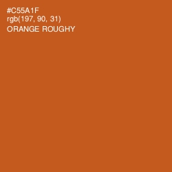 #C55A1F - Orange Roughy Color Image