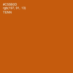 #C55B0D - Tenn Color Image