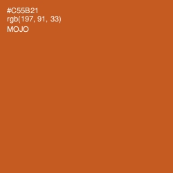 #C55B21 - Mojo Color Image