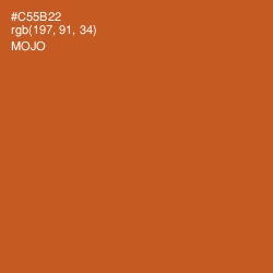 #C55B22 - Mojo Color Image