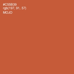 #C55B39 - Mojo Color Image