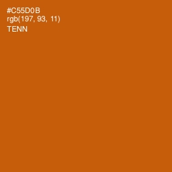 #C55D0B - Tenn Color Image