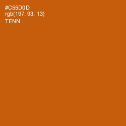 #C55D0D - Tenn Color Image