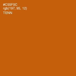 #C55F0C - Tenn Color Image