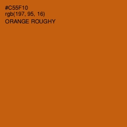 #C55F10 - Orange Roughy Color Image