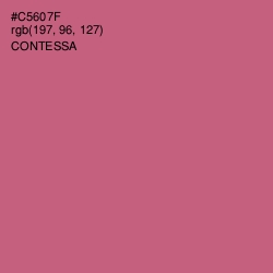 #C5607F - Contessa Color Image