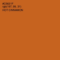 #C5631F - Hot Cinnamon Color Image