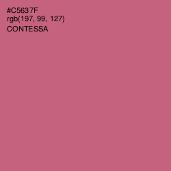 #C5637F - Contessa Color Image