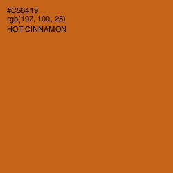 #C56419 - Hot Cinnamon Color Image