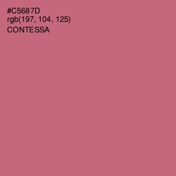 #C5687D - Contessa Color Image