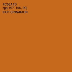 #C56A1D - Hot Cinnamon Color Image