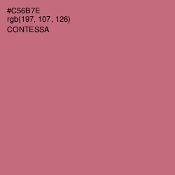 #C56B7E - Contessa Color Image