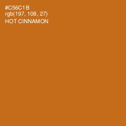 #C56C1B - Hot Cinnamon Color Image