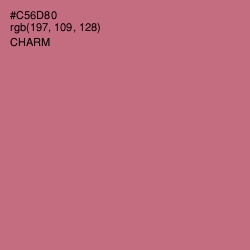 #C56D80 - Charm Color Image
