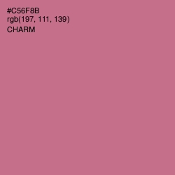 #C56F8B - Charm Color Image