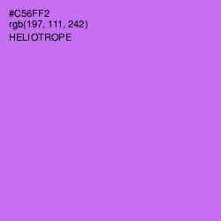 #C56FF2 - Heliotrope Color Image