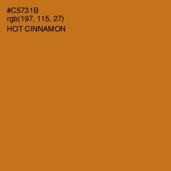 #C5731B - Hot Cinnamon Color Image