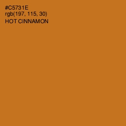 #C5731E - Hot Cinnamon Color Image