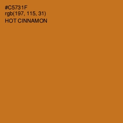#C5731F - Hot Cinnamon Color Image