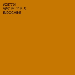 #C57701 - Indochine Color Image