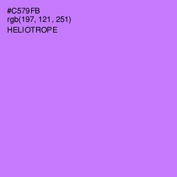 #C579FB - Heliotrope Color Image