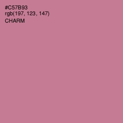 #C57B93 - Charm Color Image