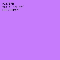 #C57BFB - Heliotrope Color Image